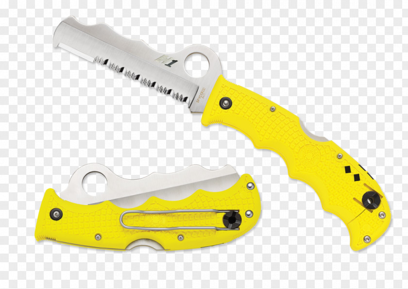Knife Utility Knives Hunting & Survival Pocketknife Spyderco PNG