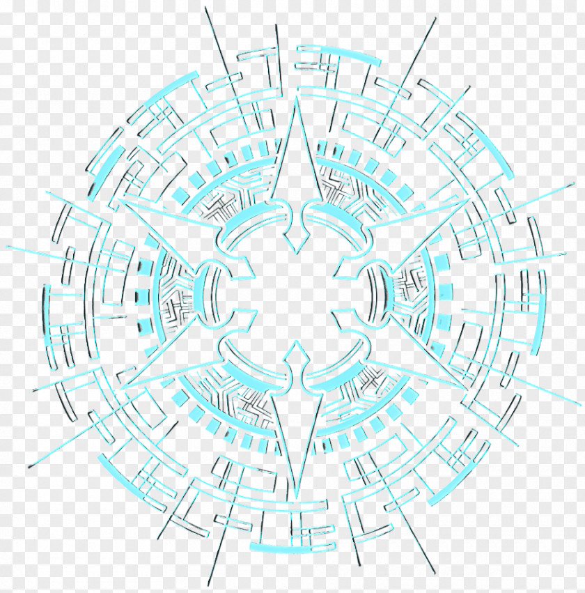 Line Symmetry Circle Diagram Art PNG