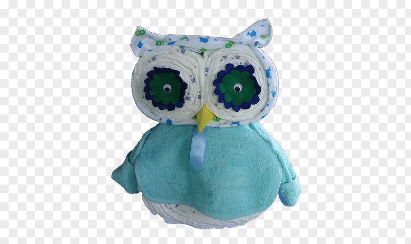 Owl Stuffed Animals & Cuddly Toys Plush Turquoise PNG
