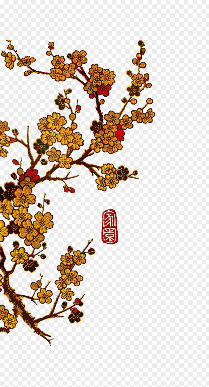 Plum Flower Japanese Tea Ceremony China Budaya Tionghoa Culture PNG