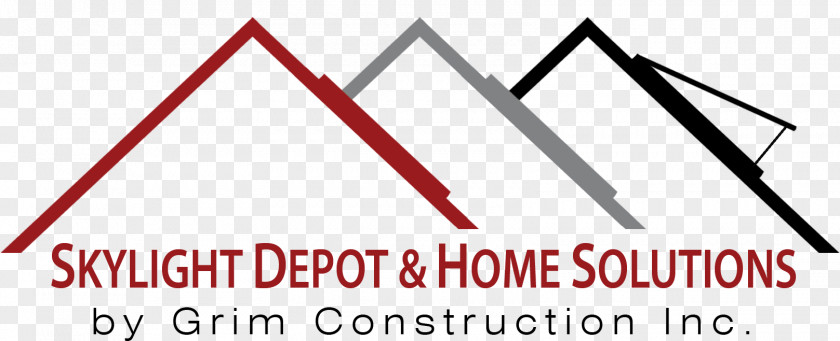 Skylight Depot & Home Solutions Logo Brand Triangle Font PNG