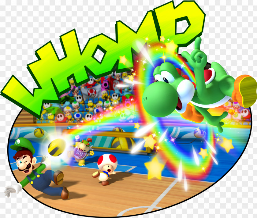 Yoshi Mario & Sports Mix Luigi Bros. PNG
