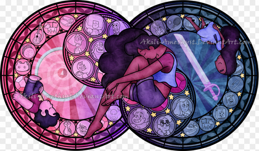 Cartoon Shop Stained Glass Stevonnie Steven Universe PNG