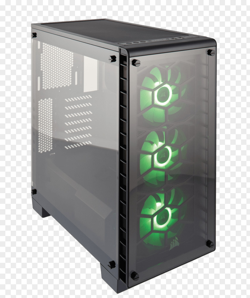 Cooling Tower Computer Cases & Housings MicroATX Corsair Components RGB Color Model PNG