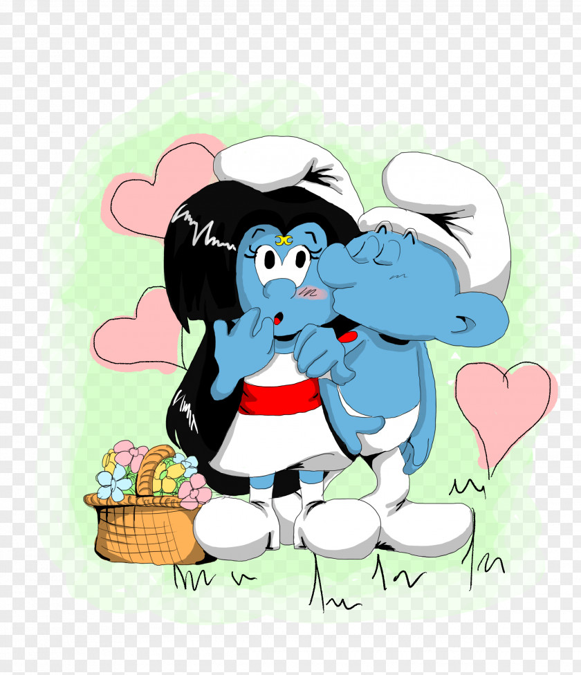 Cute Cartoon Dragon Wings The Smurfs Hefty Smurf DeviantArt Artist PNG