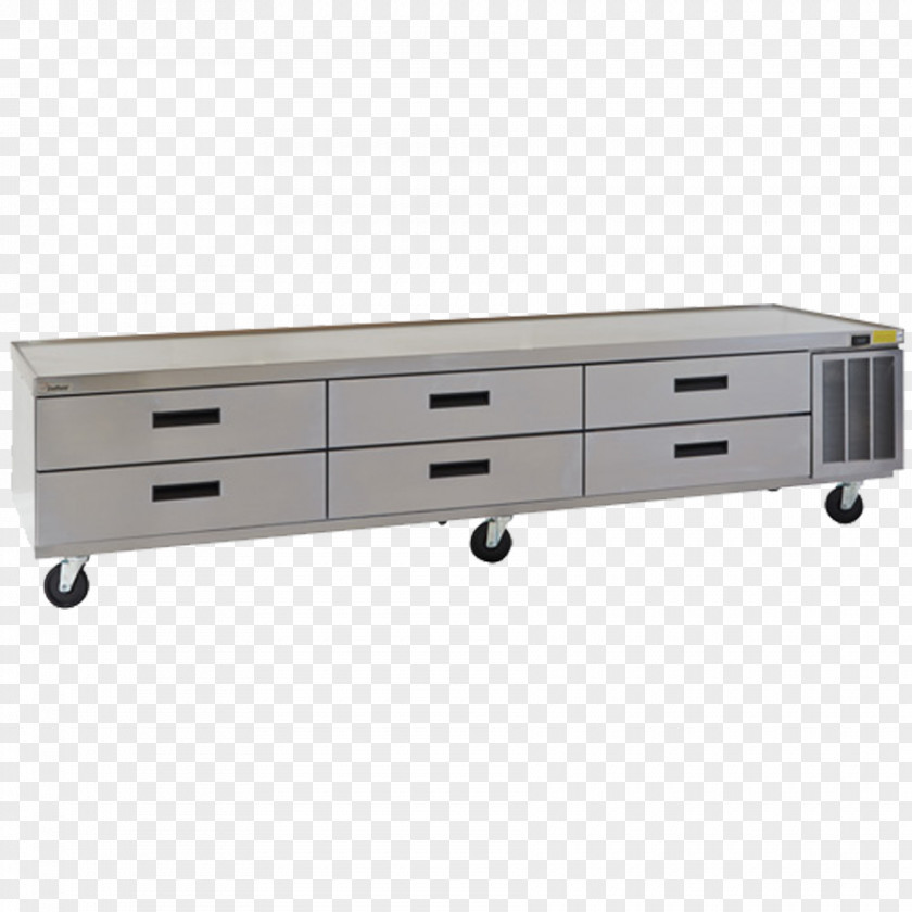 Low Profile Drawer Table Refrigeration Refrigerator Kitchen PNG