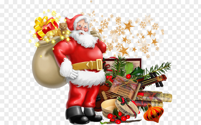 Père Noël Santa Claus Christmas Gift Saint Nicholas Day Wish PNG