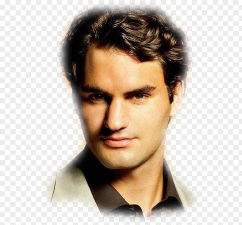 Roger Federer Hairstyle Fashion Hair Coloring PNG