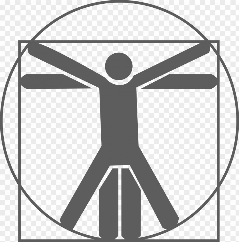 Rural Road Vitruvian Man Universal PNG