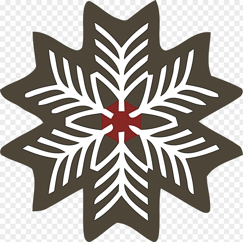 Snowflake Winter New Year PNG