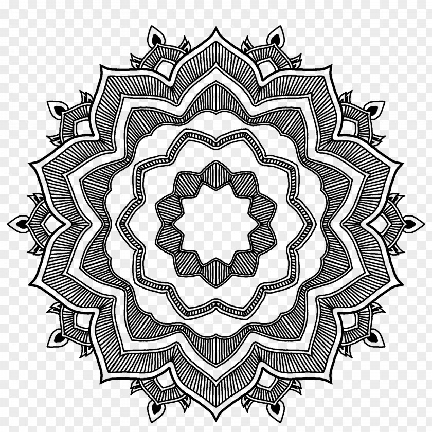 Symbol Mandala Sacred Geometry PNG