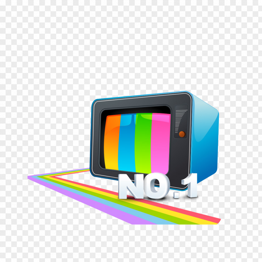 TV Color Stripes Graphic Design Television PNG
