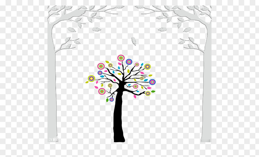Free Creative Pull Candy Tree Picture PNG