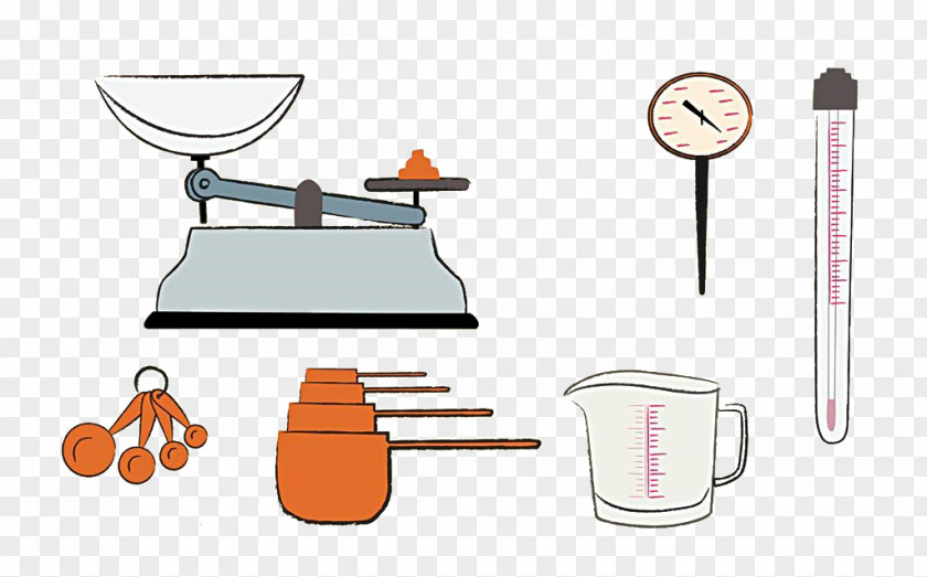 Hand-painted Metering Tools Tool Drawing Illustration PNG