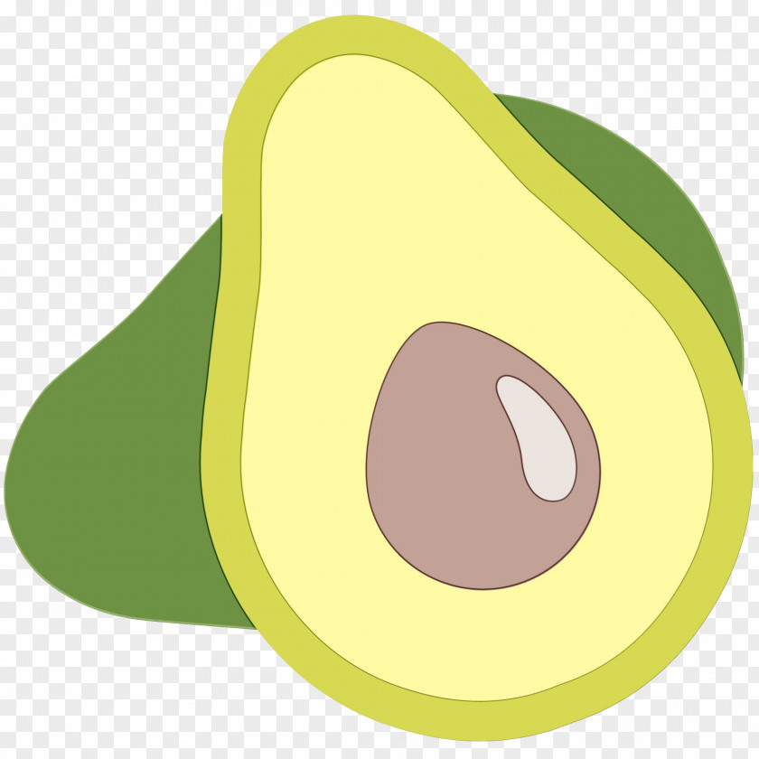 Plant Fruit Avocado Emoji PNG