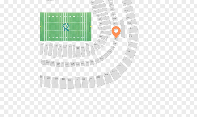 SEAT PARK Stadium Material Line PNG