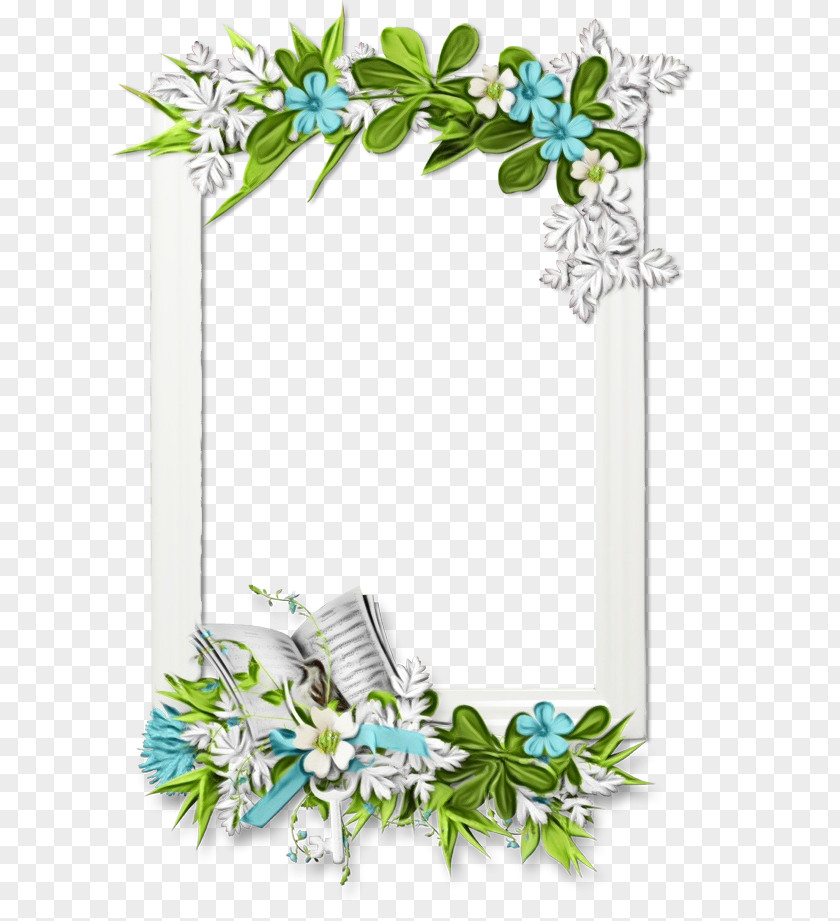 Wildflower Picture Frame Love Background PNG