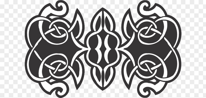 Design Ornament Black And White Pattern PNG