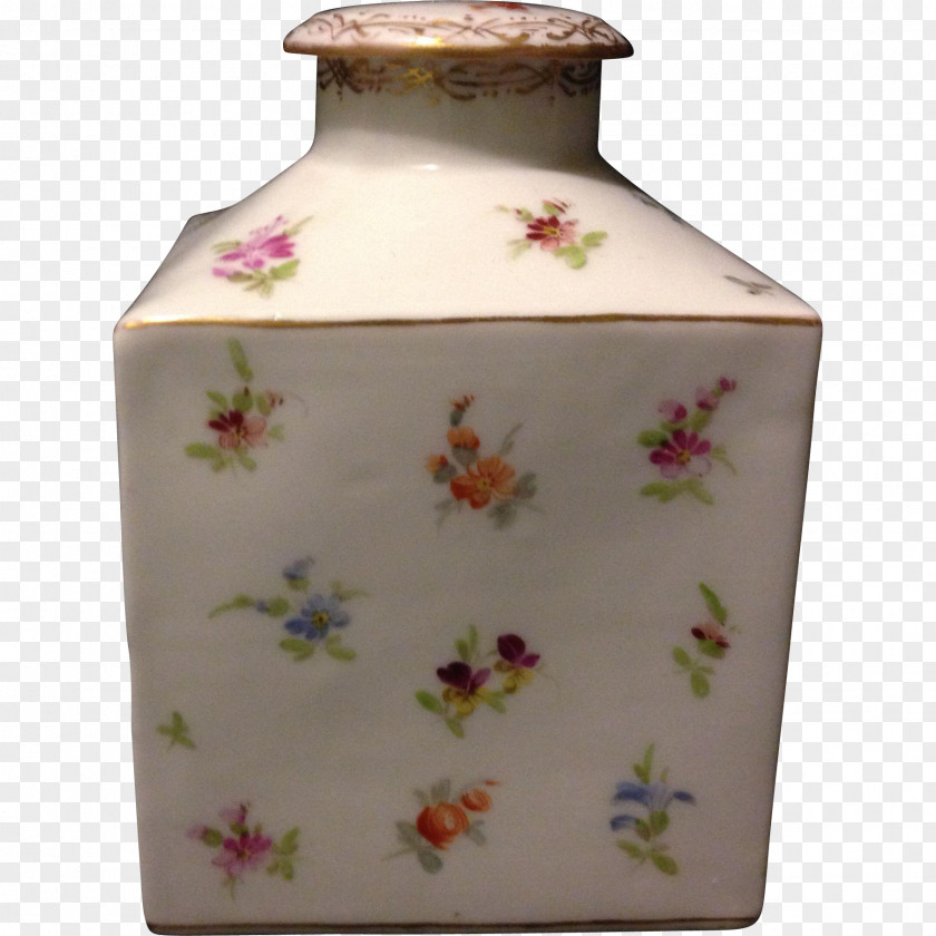 Hand-painted Floral Material Ceramic Vase Porcelain Artifact Lilac PNG