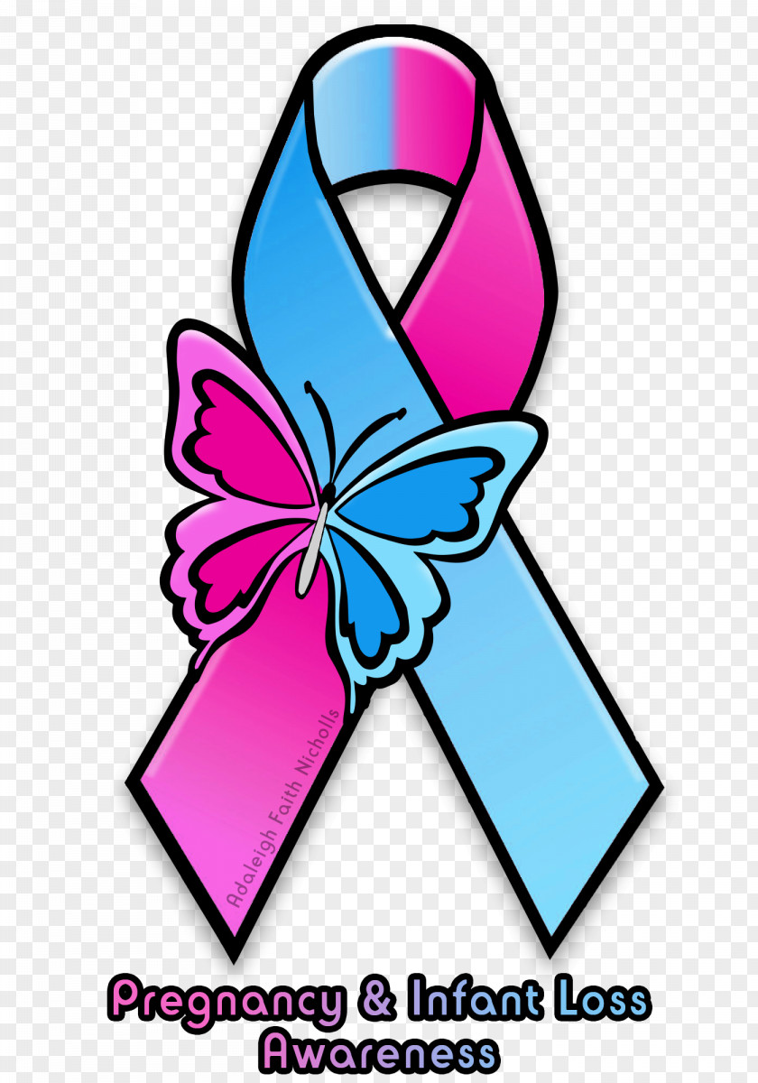 Infant Awareness Ribbon Cerebral Palsy Cancer Pink PNG