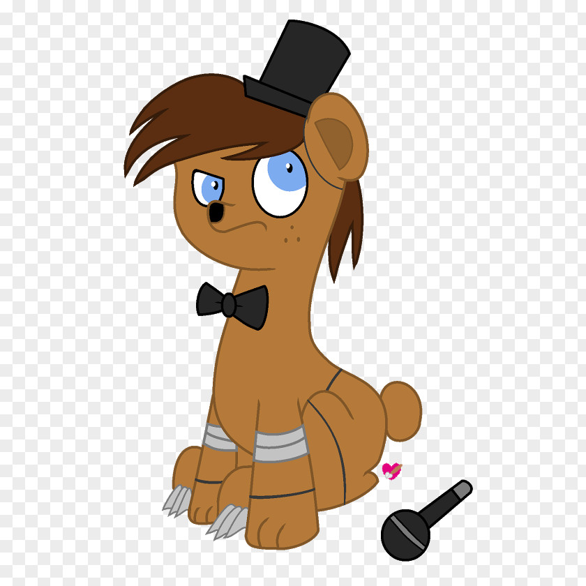 Pony Fnaf Freddy Fazbear's Pizzeria Simulator Five Nights At Freddy's Horse Fan Art PNG