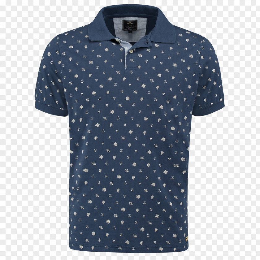 T-shirt Sleeve Polka Dot Polo Shirt Collar PNG
