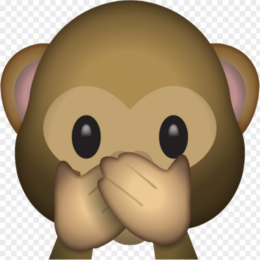 Blushing Emoji Three Wise Monkeys The Evil Monkey Sticker PNG