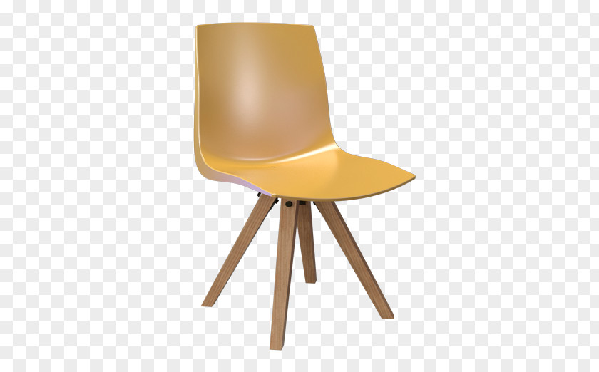 Chair Furniture Plastic Yellow Color PNG
