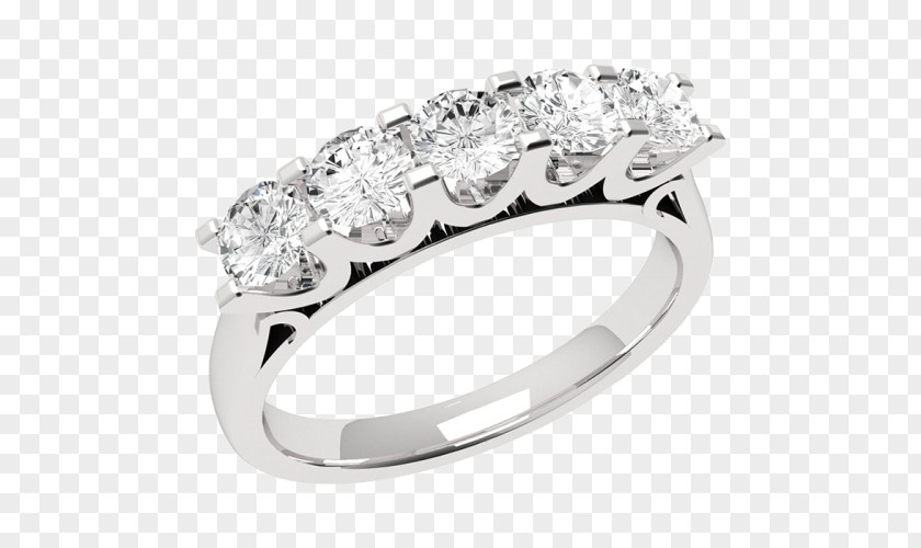 Diamond Brilliant Engagement Ring Jewellery PNG