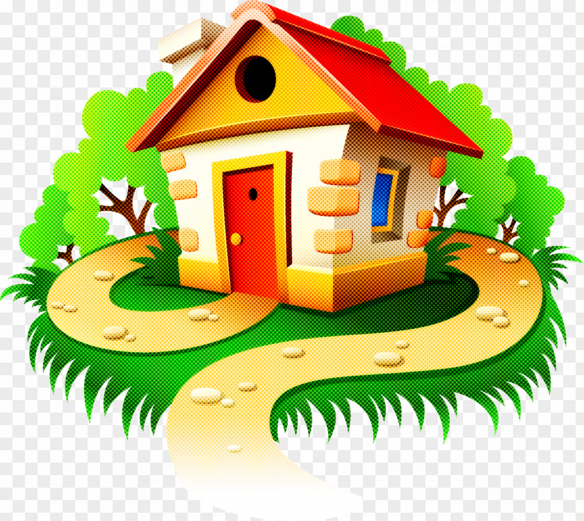 Fir Cottage House Property Clip Art Home Real Estate PNG