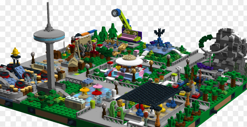 Flying Carpet Amusement Park Lego Ideas Vikings' River Splash PNG