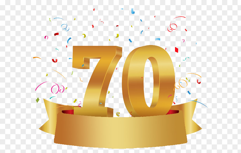 70 Anniversary PNG anniversary clipart PNG