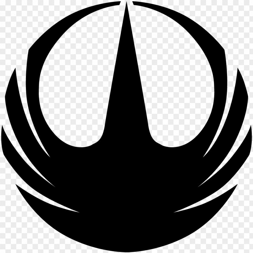 Crow Rebel Alliance Star Wars Logo Yavin Symbol PNG