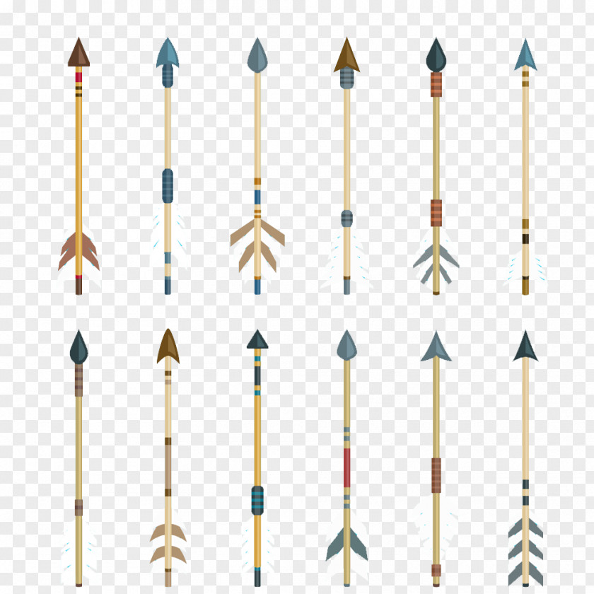 Feather Bow Arrow PNG