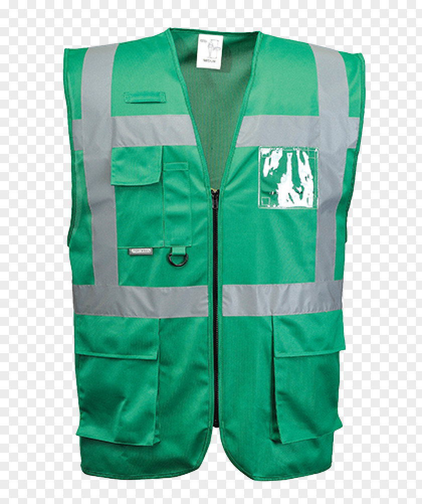 Jacket High-visibility Clothing Waistcoat Gilets Portwest PNG