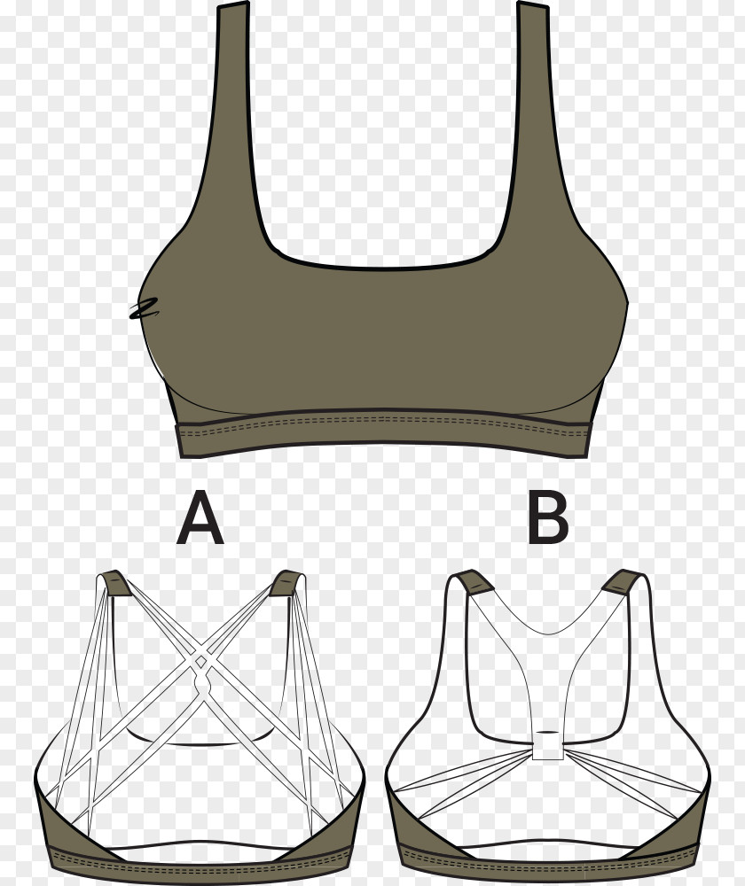 Motion Blur Bra Line Neck PNG