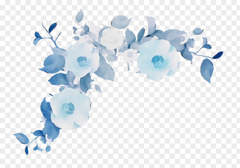 Clip Art Blue Rose Flower PNG