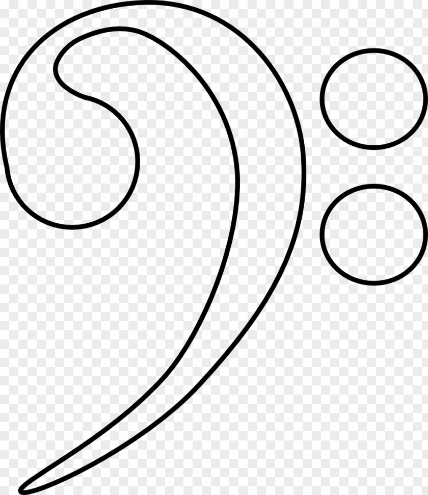 Musical Note Clef Drawing Bass PNG