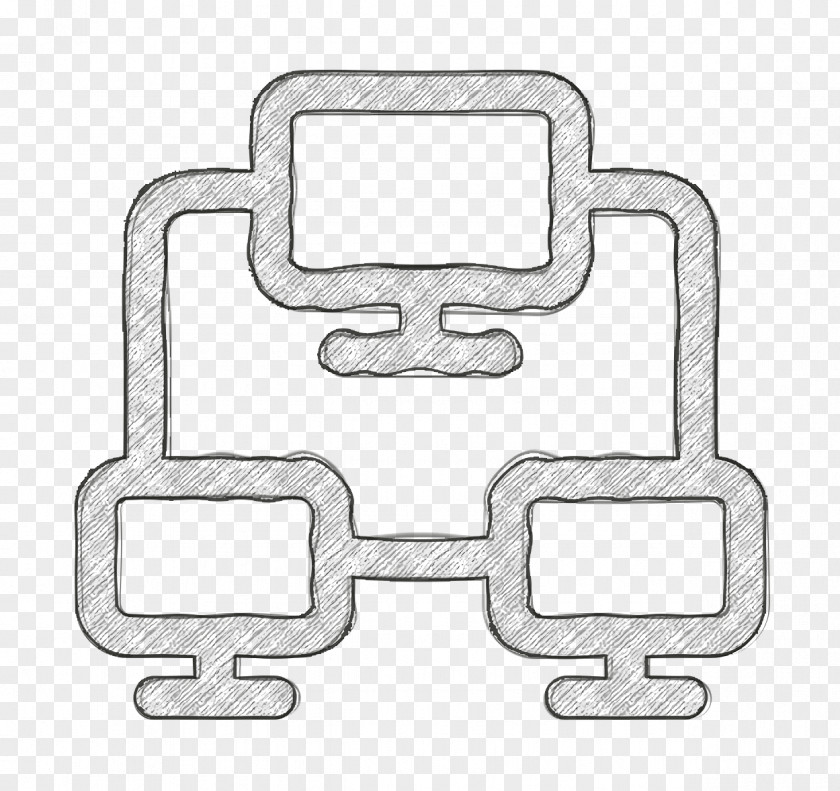 Network Icon Bitcoin Monitor PNG