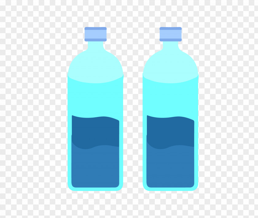 Blue Mineral Water Bottle Material Drink PNG