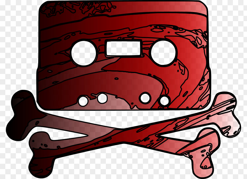 Cassette Cliparts Jolly Roger Compact Clip Art PNG