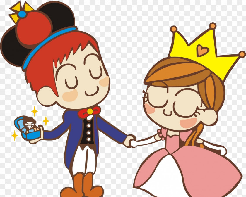 Prince And Princess The PNG