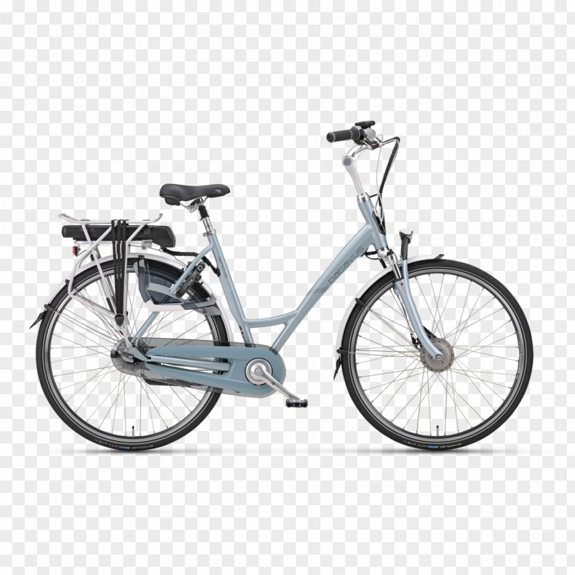 Bicycle City Electric Gazelle Step-through Frame PNG