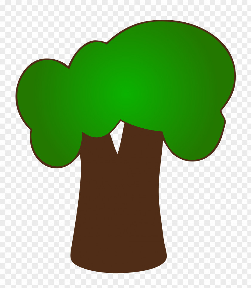 Broccoli Tree Two Wolves Clip Art PNG