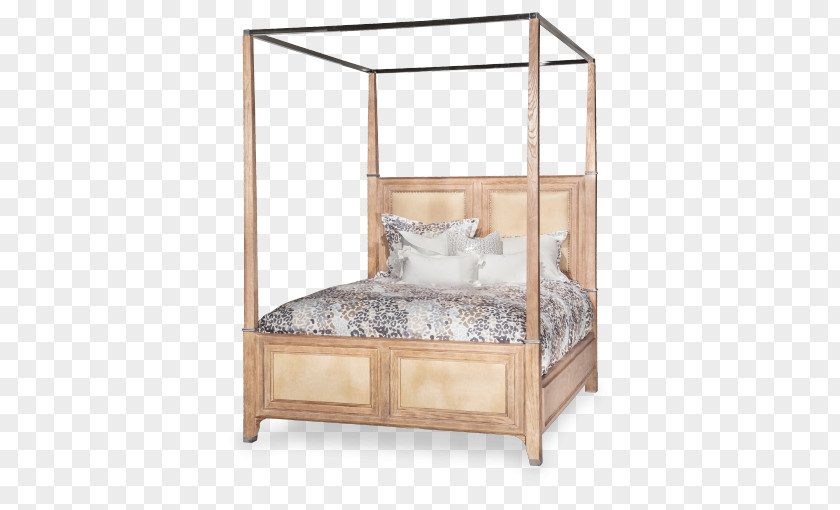 Canopy Bed Frame Bedroom Furniture PNG