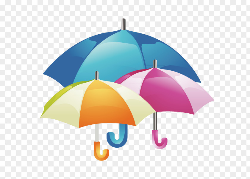 Colored Umbrella Icon PNG