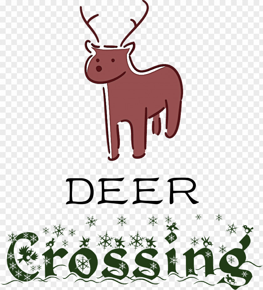 Deer Crossing PNG