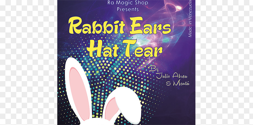 Rabbit Magic Poster Graphic Design Graphics Tear Ra PNG