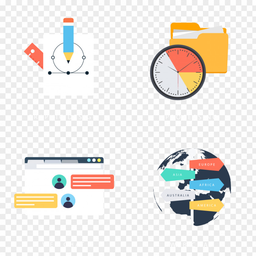 Vector Web Design Elements World Wide Page PNG