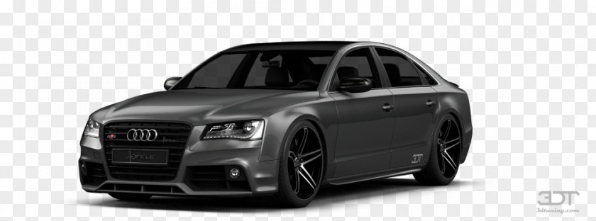 Audi A8 Mid-size Car Tire Compact Automotive Lighting PNG